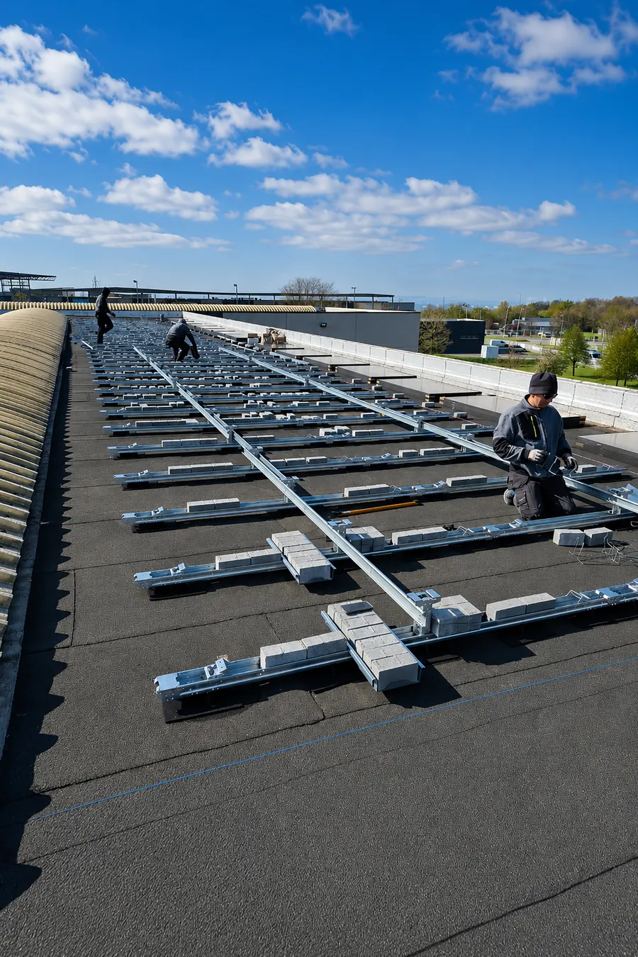 Photovoltaïque — toiture industrielle